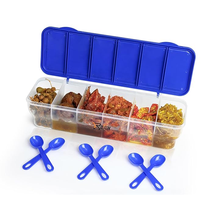6 in 1 Masala Spice Box (Pack Of 1)