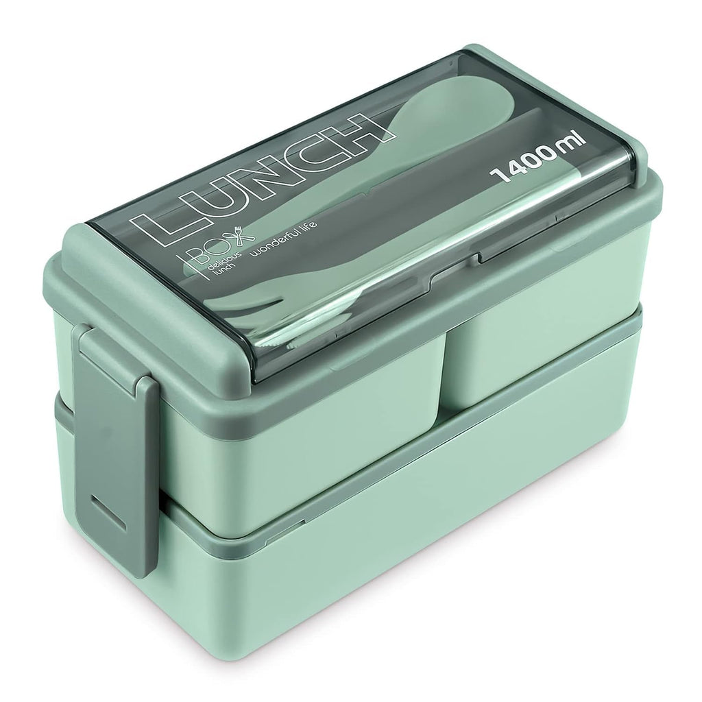 Double Decker Plastic Lunch Box